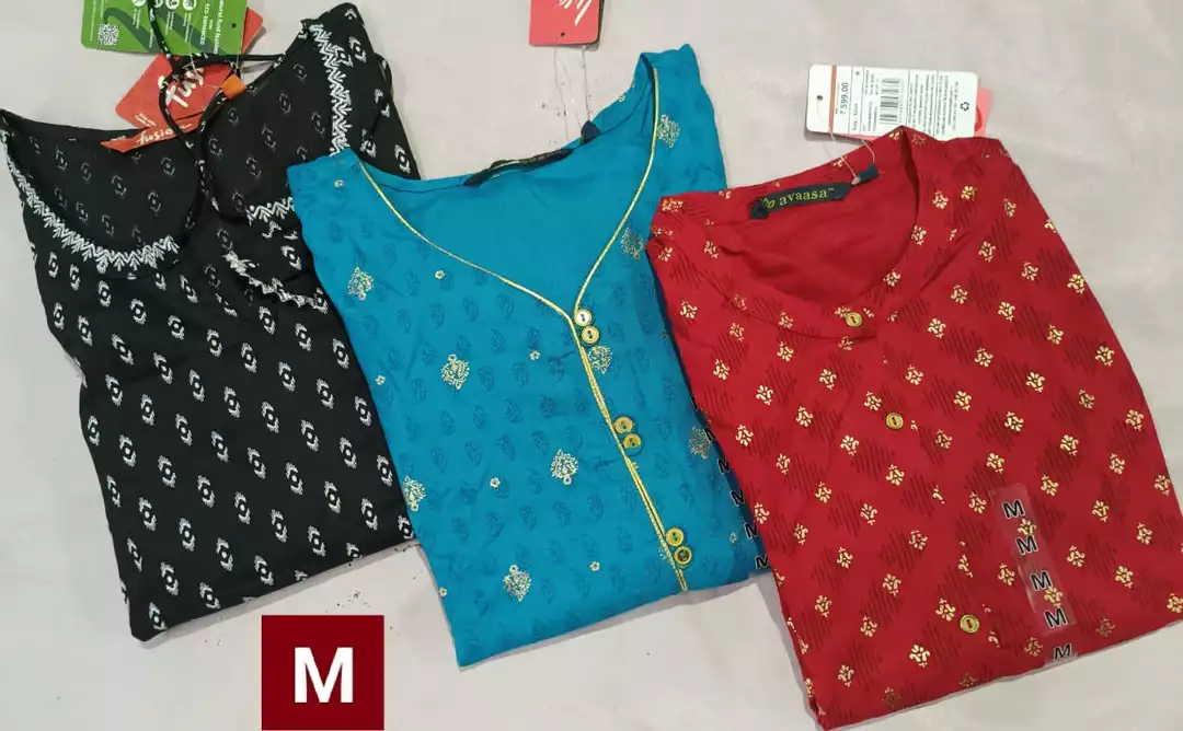 Avaasa and fusion Kurtis available for wholesale at best prices ever uploaded by Avaasa Fushion Pvt Ltd on 12/4/2022