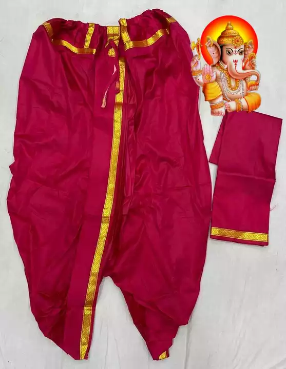 Mens collection Pooja special Dhoti set Available uploaded by SAMARTH PAITHANI WHAT'S UP 8087211077 on 12/4/2022