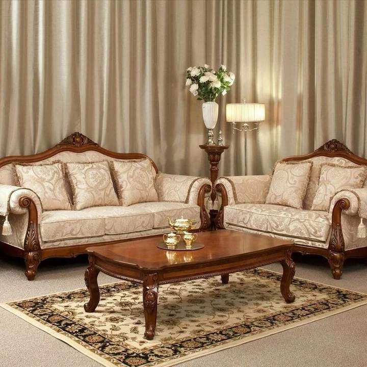 Luxury  national teak wood sofa  uploaded by business on 12/4/2022