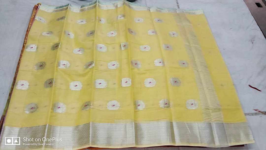 Kota doriya weaved saree  uploaded by Kota saree sangam on 1/28/2021
