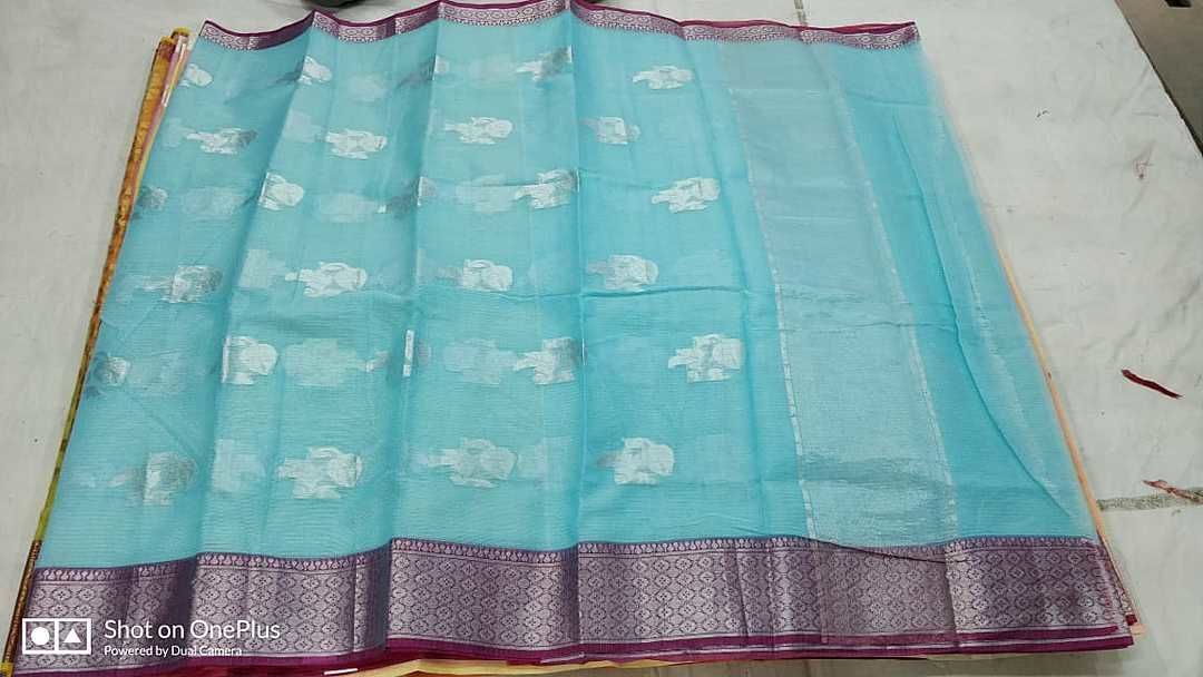 Kota doriya weaved saree  uploaded by business on 1/28/2021