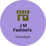 Business logo of J m fashion's