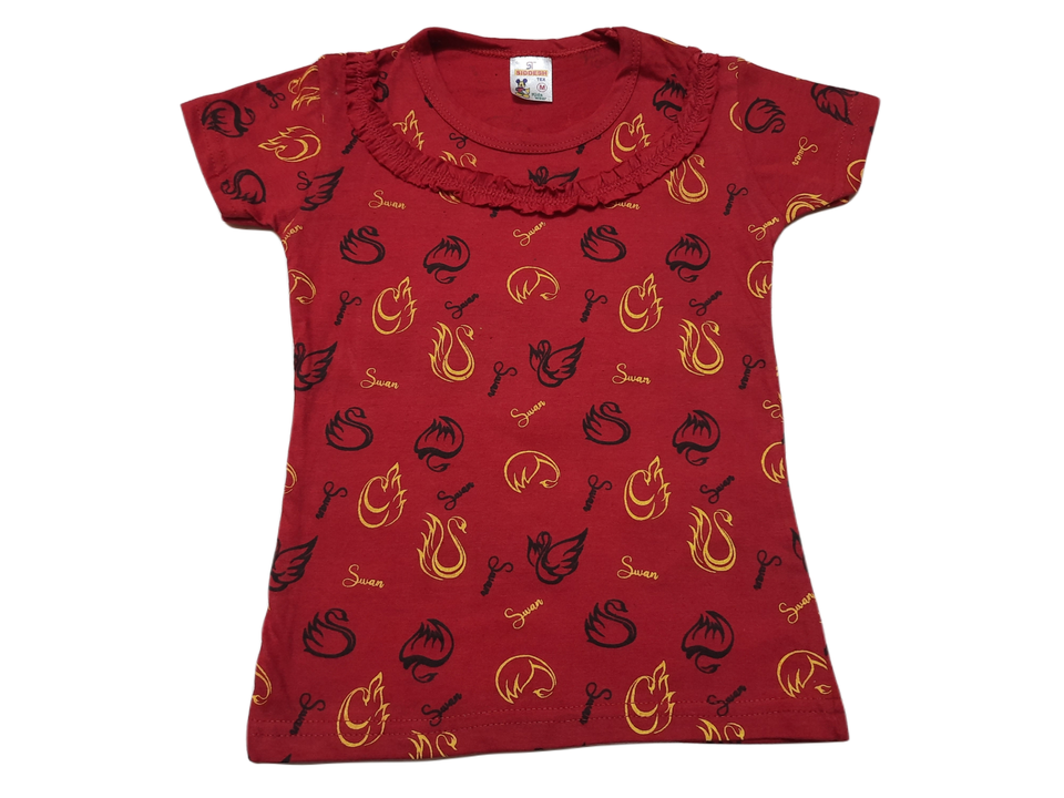 Girls Clothing printed Tshirt  uploaded by Chennai Exporters on 12/4/2022