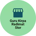 Business logo of Guru kirpa radimat stor