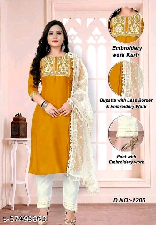 Cotton stylish kurti for women latest design  uploaded by Shri Ram fashion on 12/4/2022