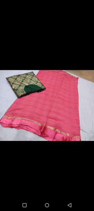 Post image Beautiful saree with blouse ✨✨