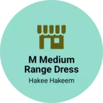 Business logo of M medium range dress shop