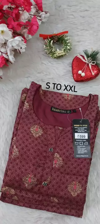 Dream & Style Side Cut Kurtis uploaded by Varad Boutique on 12/4/2022