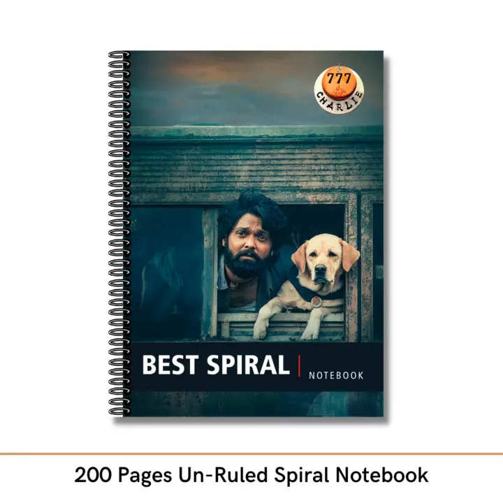 200 Pages Un-Ruled Spiral Notebook  uploaded by Best Spiral Notebook on 12/4/2022