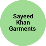 Business logo of Sayeed khan garments
