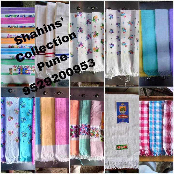 HANDLOOM TOWELS uploaded by SHAHINS' COLLECTION  on 12/4/2022