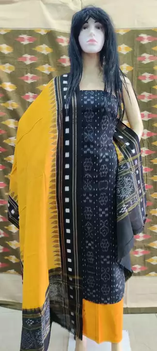 Sambalpuri Dress materials uploaded by Priya Fashion , Sambalpuri_Saree _kurti_ Dress on 12/5/2022