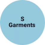 Business logo of S garments