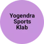 Business logo of Yogendra sports klab