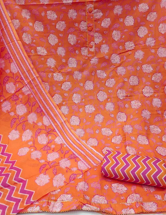 Swaroop Cotton Printed Un-stitched Suit/Dress Material  uploaded by Lotus Impex on 12/5/2022