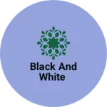 Business logo of black and white