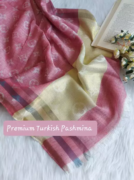 Premium Turkey pashmina uploaded by SHAHIN HANDLOOM on 12/5/2022