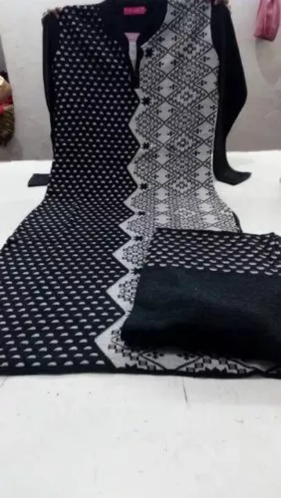 Woolan kurti plazo set uploaded by Shital fashion on 12/5/2022