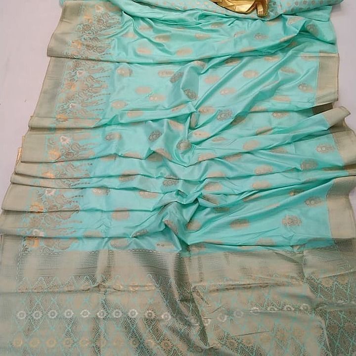 Post image 🥰🥰🥰🥰🥰🥰🥰🥰🥰🥰🥰🥰
Fabric pure dolla silk ( Soft )saree Heavy zari all-over saree with running blouse.

Good quality mst fabric🎉

Price ₹ 2299+f$