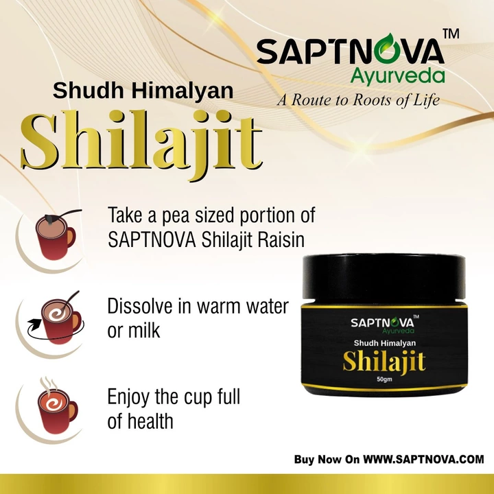 SAPTNOVA Shudh Shilajeet uploaded by Nikneel Collection & wellness  on 12/5/2022