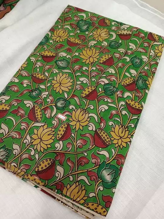 Kalamkari fine cotton fabric  uploaded by Mashaallah kalamkari collection on 12/5/2022