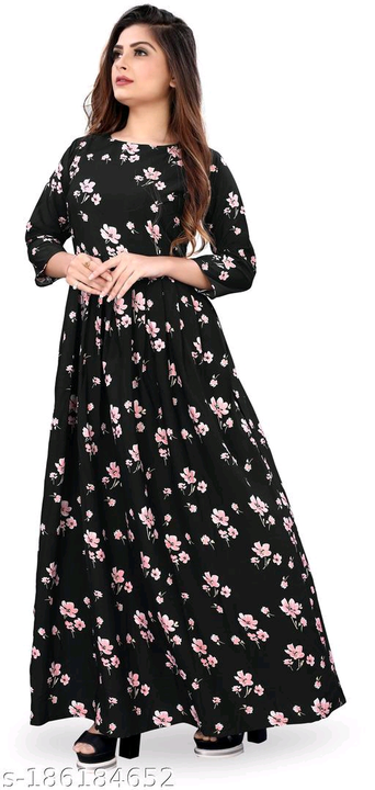 Post image This is floral printed western knee length dress which is made of fine quality crepe fabric and also it is stitched as western look. belt which is create tredy look on your outfit. floral printed western anarkali flared dress has printed and flared dress is available it can wear causual, party, function etc it is unique in pattern and sleeveless (short sleeve attached inside) is available fabric is soft so it is comfortable to all day. we have also manufacture wester wear dress dress, printed dress, floral printed dress, floral printed Dress, one piece dress, skater dress,dress, combo western dress, frock dress, checked western dress, striped wetern dress, party wear dress, casual gown, party wear gown, floral printed gown, striped dress , digital dress, striped dress, casual dress, daily wear dress, regular dresses at low price so please visit our store for more collection