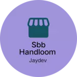 Business logo of SBB Handloom