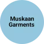Business logo of Muskaan garments