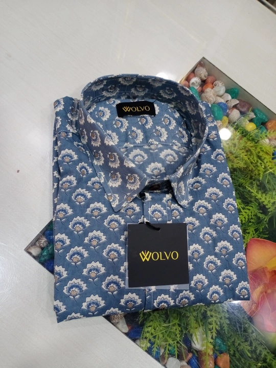 Sanganeri print shirts uploaded by business on 12/6/2022