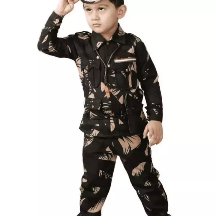 Army police dress uploaded by Sri yazhini garments on 12/6/2022