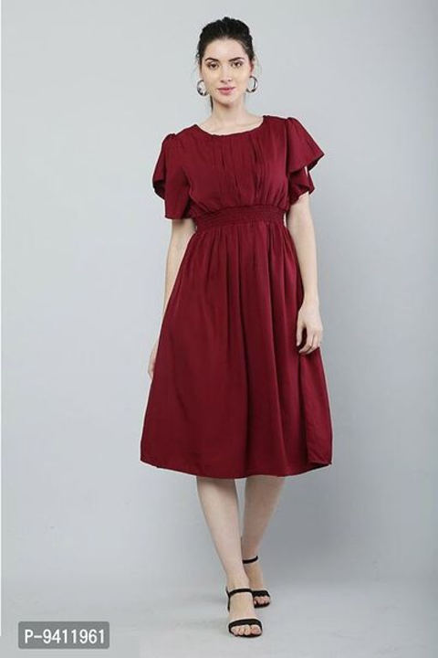 

Trendy crepe dresses uploaded by Sanvariya fancy shop on 12/6/2022