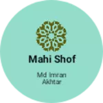 Business logo of Mahi shof