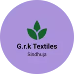Business logo of G.r.k textiles