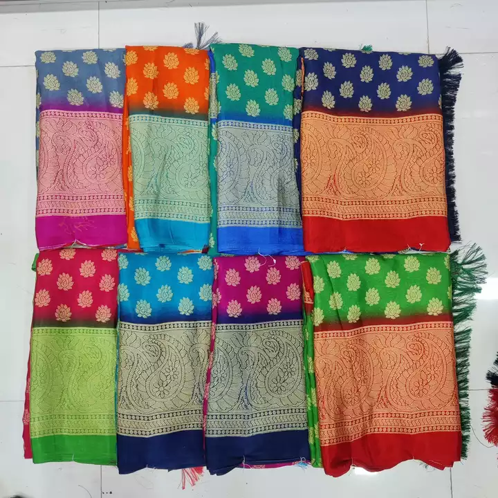 Fancy sarees uploaded by Bhawani Textiles on 12/6/2022