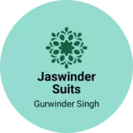 Business logo of Jaswinder suits