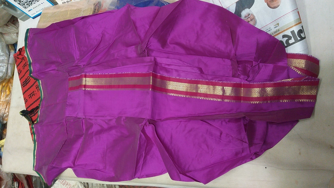 Banarasi Reshmi silk readymade dhoti 450 uploaded by Kedarnath and sons on 12/6/2022