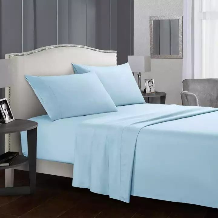 Glimmer - Cotton Rich Satin Bedsheet Set in King Size uploaded by business on 12/6/2022