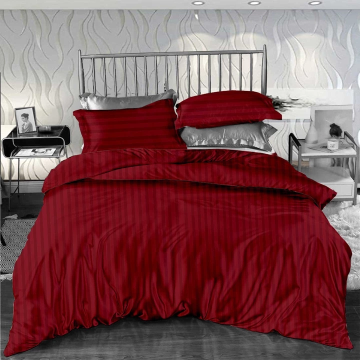Glimmer - Cotton Rich Satin Bedsheet Set in King Size uploaded by Jindal Texofab Limited on 12/6/2022