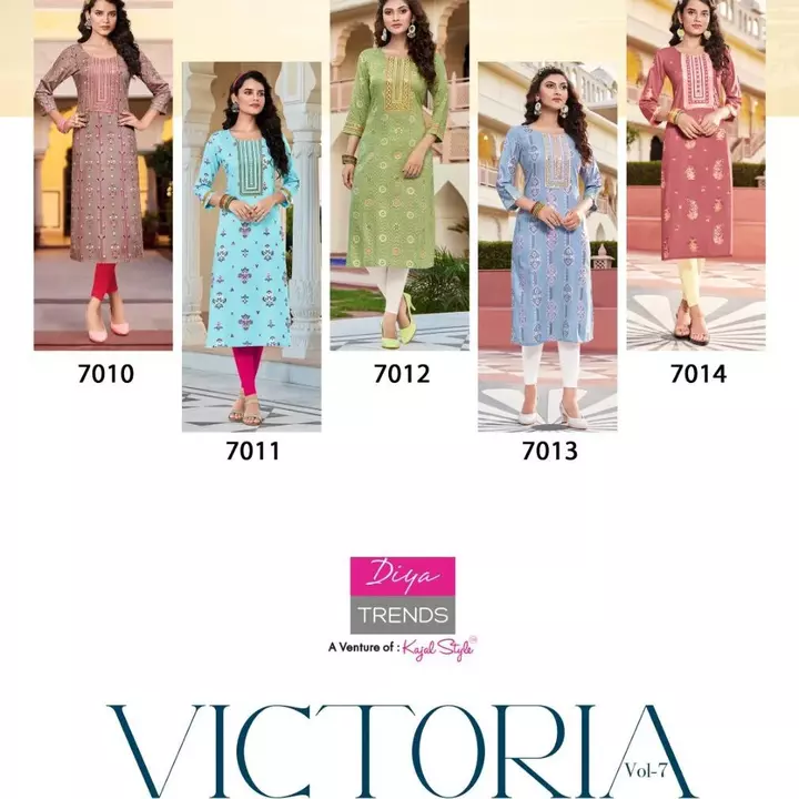 VICTORIA VOL 7 BY DIYA TRENDS uploaded by Devyani Fashion on 12/6/2022