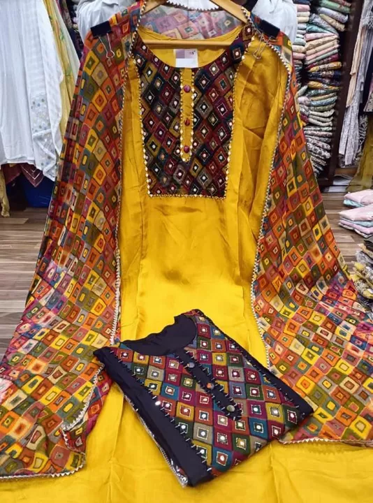 Suit with salwar  uploaded by business on 12/6/2022