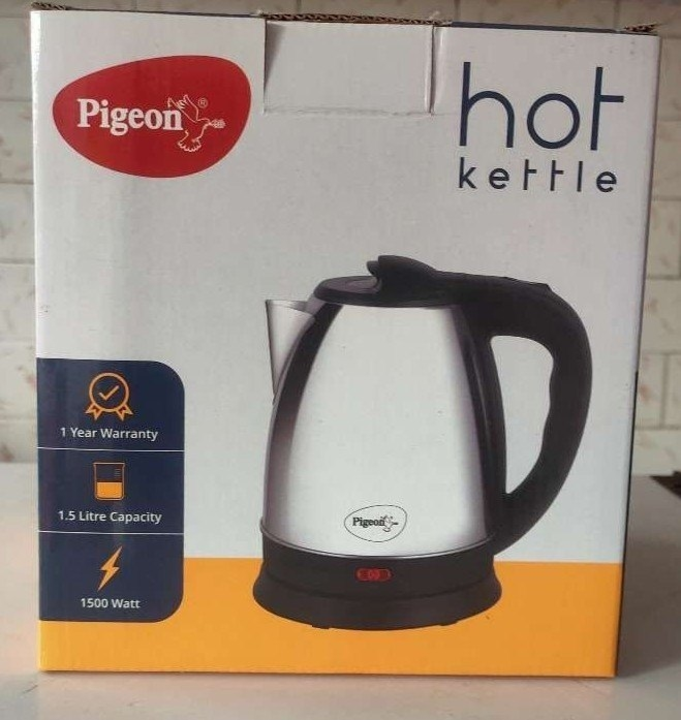 Pigeon Electric Kettle 1.5 Ltr uploaded by business on 12/6/2022