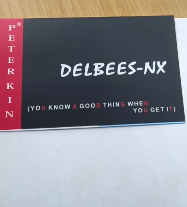 Visiting card store images of Delbees nx