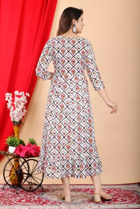 Anarkali gown uploaded by Kapdakari exports on 12/6/2022