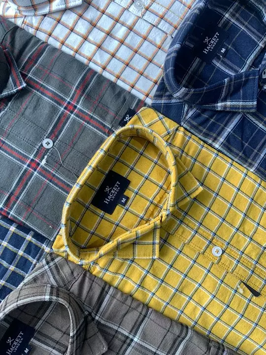 Twill checked full sleeve shirt uploaded by Cox fashion on 12/6/2022
