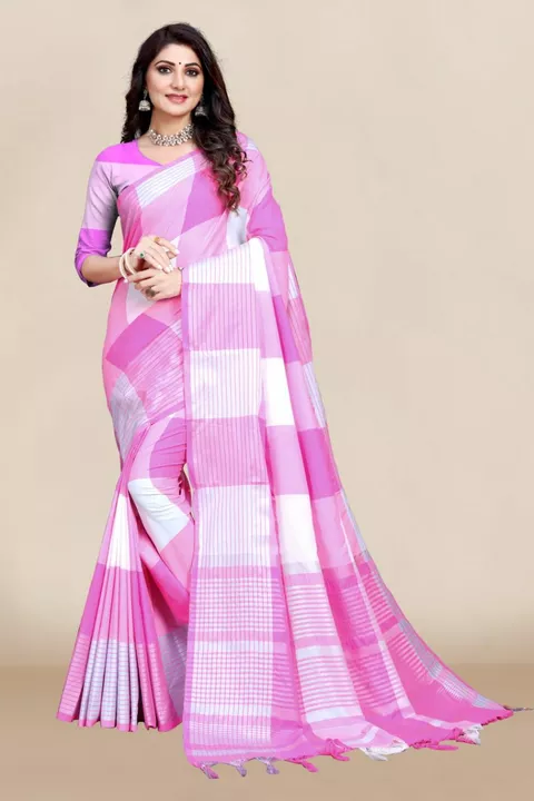 Cotton silk saree  uploaded by SALASAR CREATION on 12/6/2022