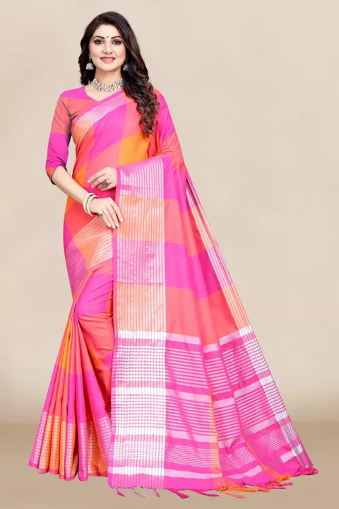 Cotton silk saree  uploaded by business on 12/6/2022