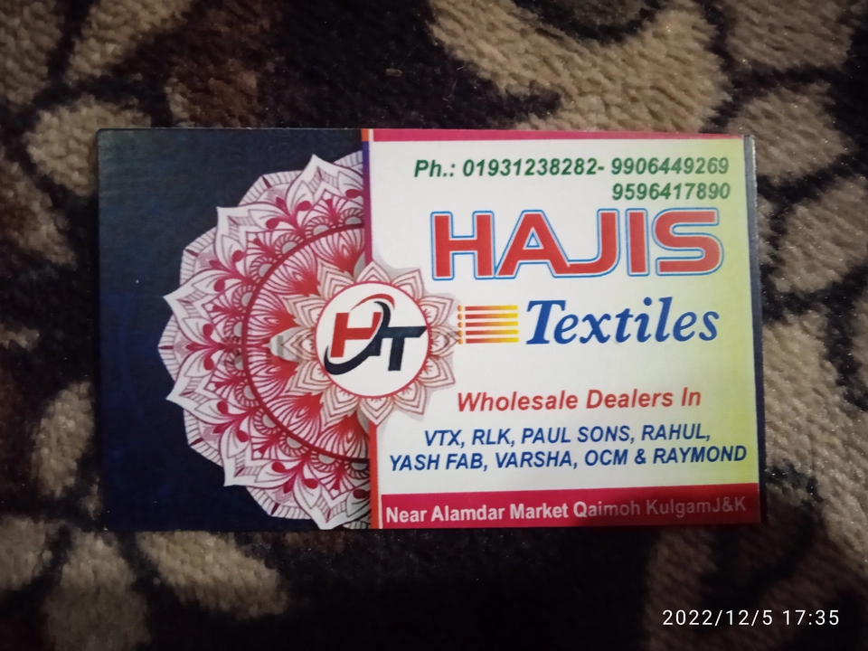 Factory Store Images of Hajis textile