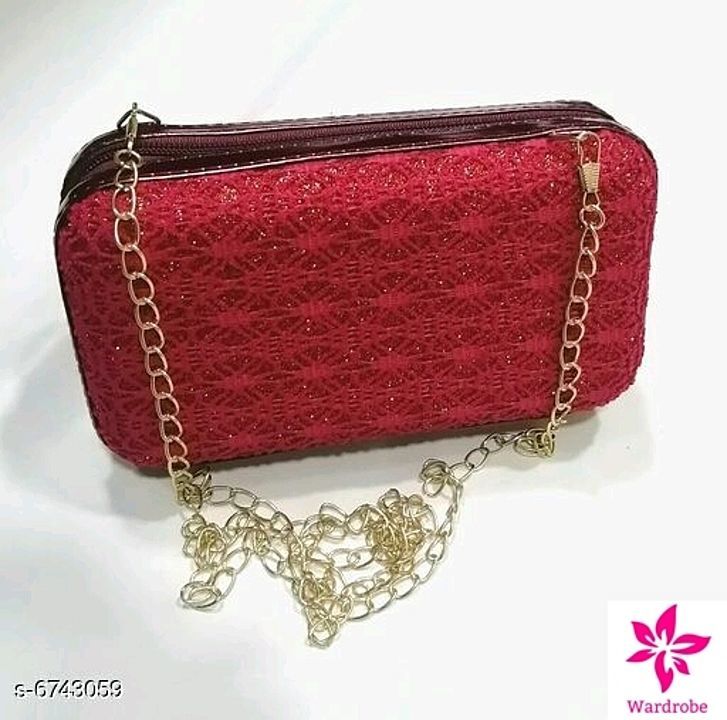 Catalog Name:*Fashionable Unique Women Clutches*
Material: Synthetic
Inner Material: Silk
No. of Com uploaded by All in one fashion on 7/3/2020