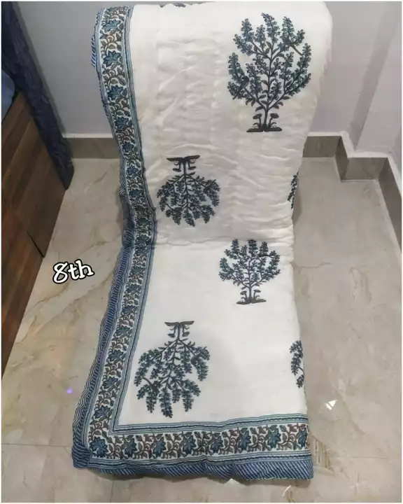 Jaipuri Double bed RAZAI  uploaded by Geeta textile on 12/7/2022