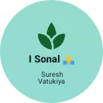 Business logo of I sonal 🙏
